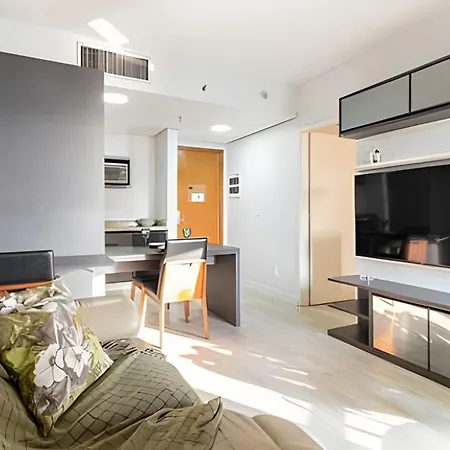 Flat With Pool Sea View Of Praia De Santos Exterior photo