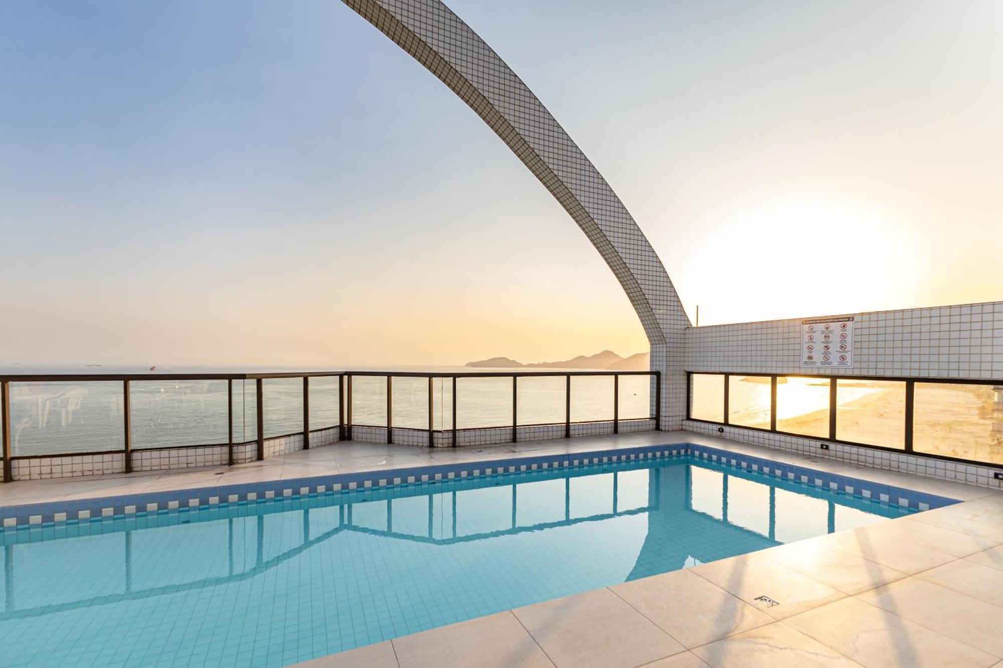 Apartamento Flat With Pool Sea View Of De Santos (Sao Paulo)